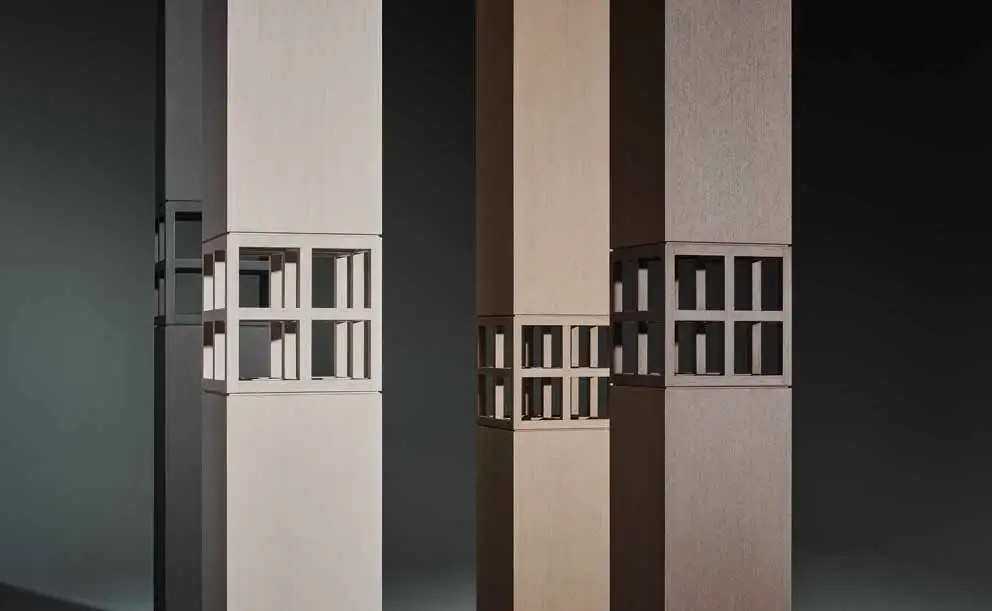 Superfici decorative ALPI Microline e ALPI Xilo Acacia: essenze lignee lette in chiave contemporanea
