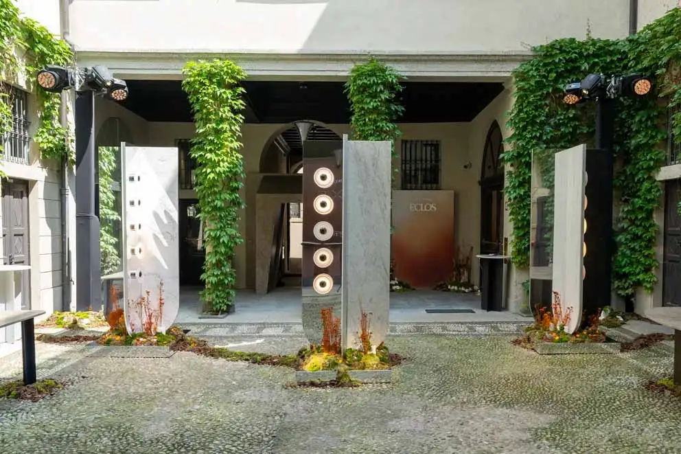 La nuova superficie minerale Ēclos® di Cosentino protagonista della Milano Design Week 2026