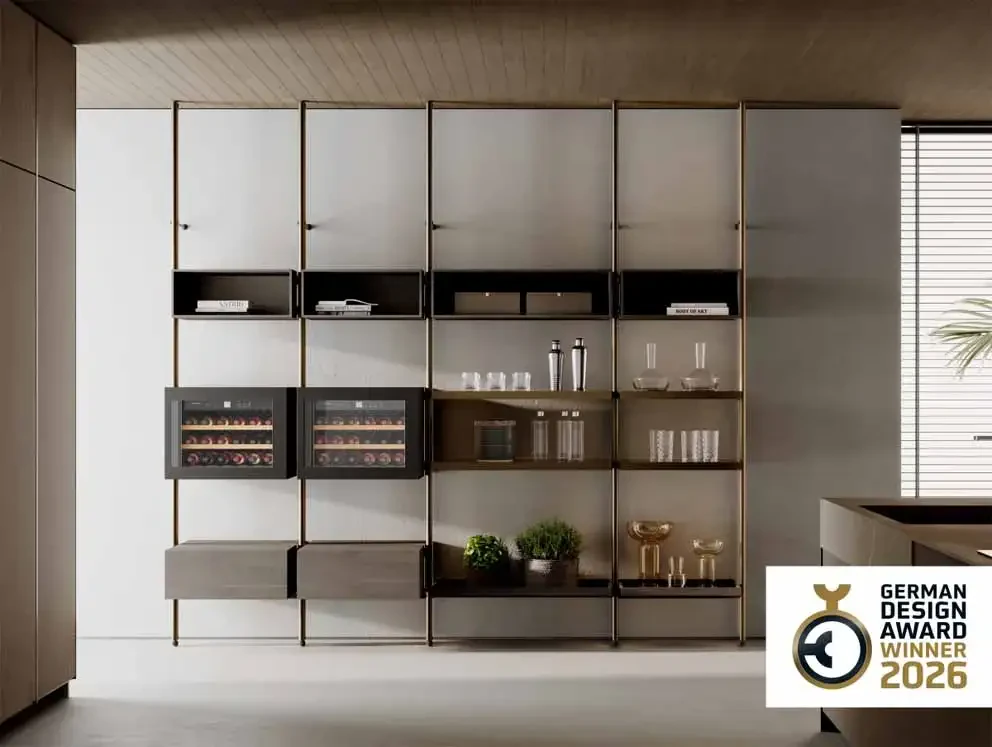 Le système mural Hide d'Eureka remporte le German Design Award 2026