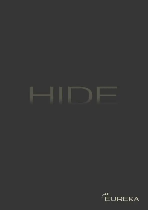 HIDE pared equipada para mobiliario moderno en aluminio | Eureka
