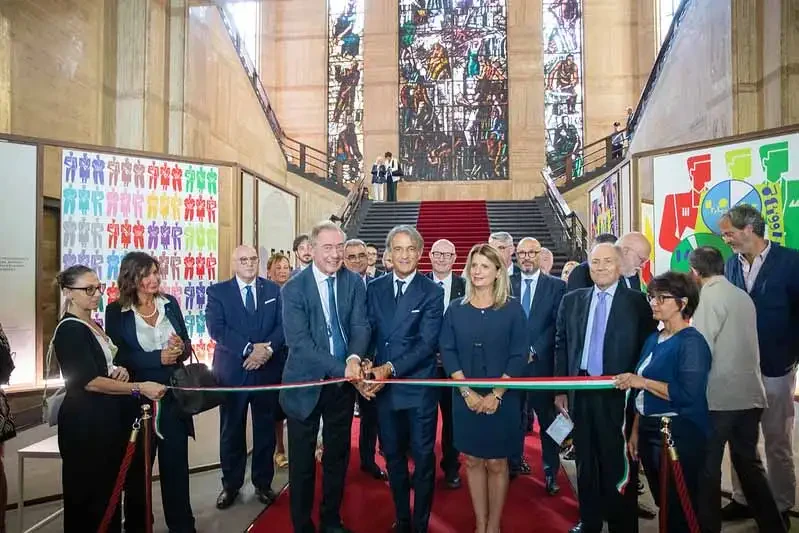Inauguration of the MIMIT exhibition in Rome