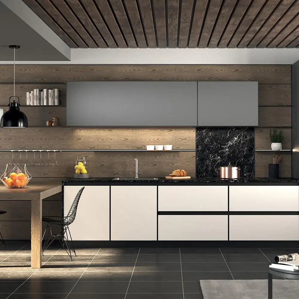 Line 03 Ossicolor: Boiserie-System für ausgestattete Wände