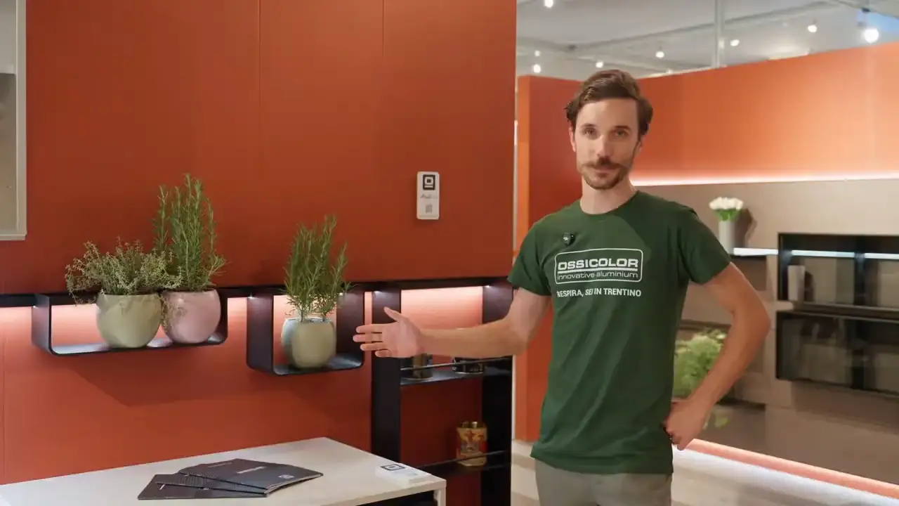 Modus EVO Freedom 03 | Ossicolor aluminum accessory with rounded corner