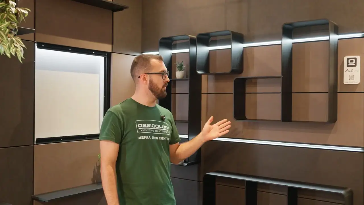 Modus EVO Line 03 | Modulares Tagesfach aus Aluminium Ossicolor