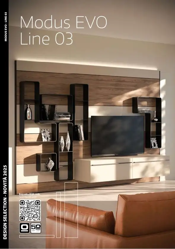 Modus EVO Line 03: sistema modulare in alluminio per boiserie | Ossicolor