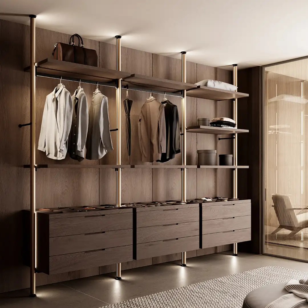 HIDE Eureka: pared equipada con parte eléctrica integrada