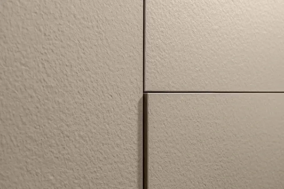 Surface Rauvisio cube Desert Stone Nutmeg Brown — REHAU Interior Solutions