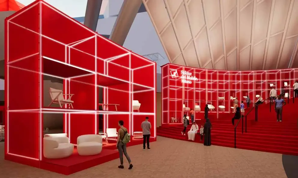 Red in progress: il Salone del Mobile.Milano e il Made in Italy nel cuore di Riyadh
