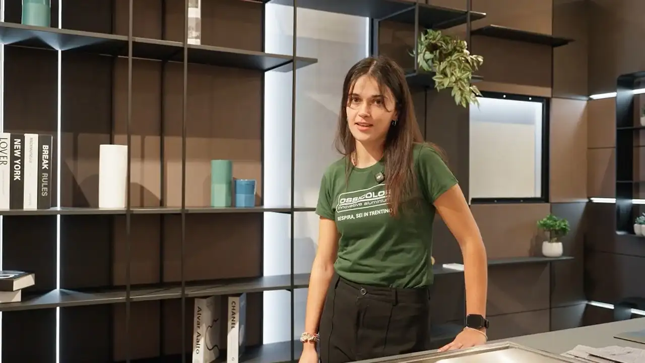 Size S Ossicolor | Compartimento abierto de aluminio para cocina y salón