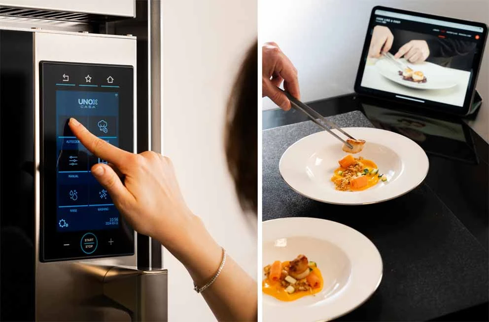 SuperOven: Unox Casa launches Artificial Culinary Intelligence, artificial intelligence dedicated to cooking